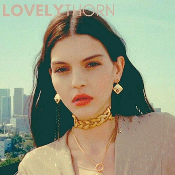 Vanessa Mooney Jewelry - VANESSA MOONEY // ltd ed brown leather gold braided snap closure collar choker